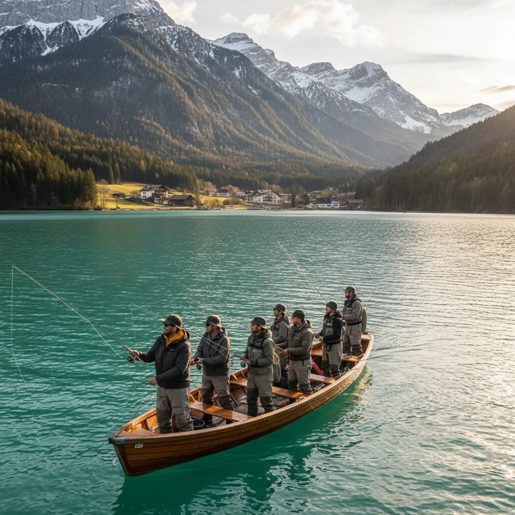 Guided fishing tour Alpenfluss